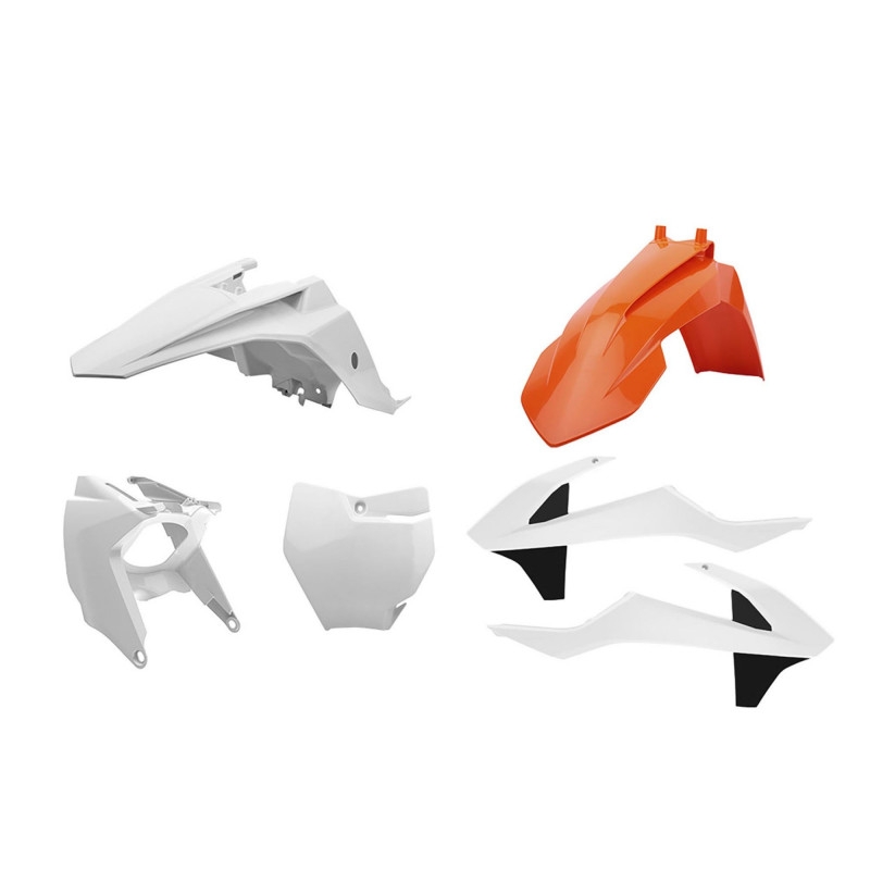 Kit plastice POLISPORT (with side panels & airbox) Culoare OEM pentru KTM SX 65 2016-2023