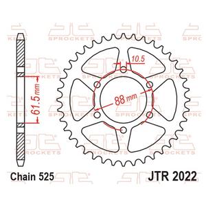 Foaie spate JT JTR 2022-38 38T, 525
