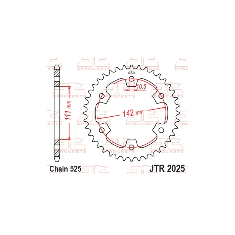 Foaie spate JT 38T, 520