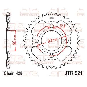 Foaie spate JT JTR 921-41 41T, 428