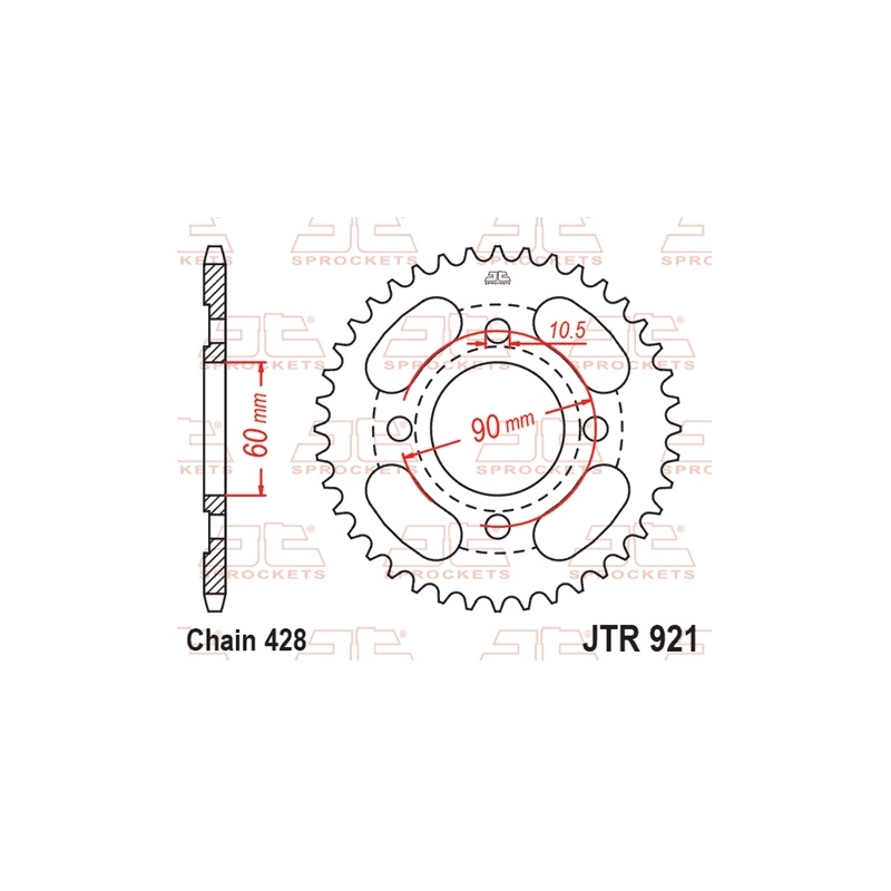 Foaie spate JT 41T, 428