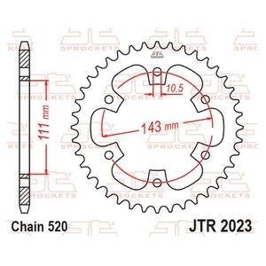 Foaie spate JT JTR 2023-42 42T, 520