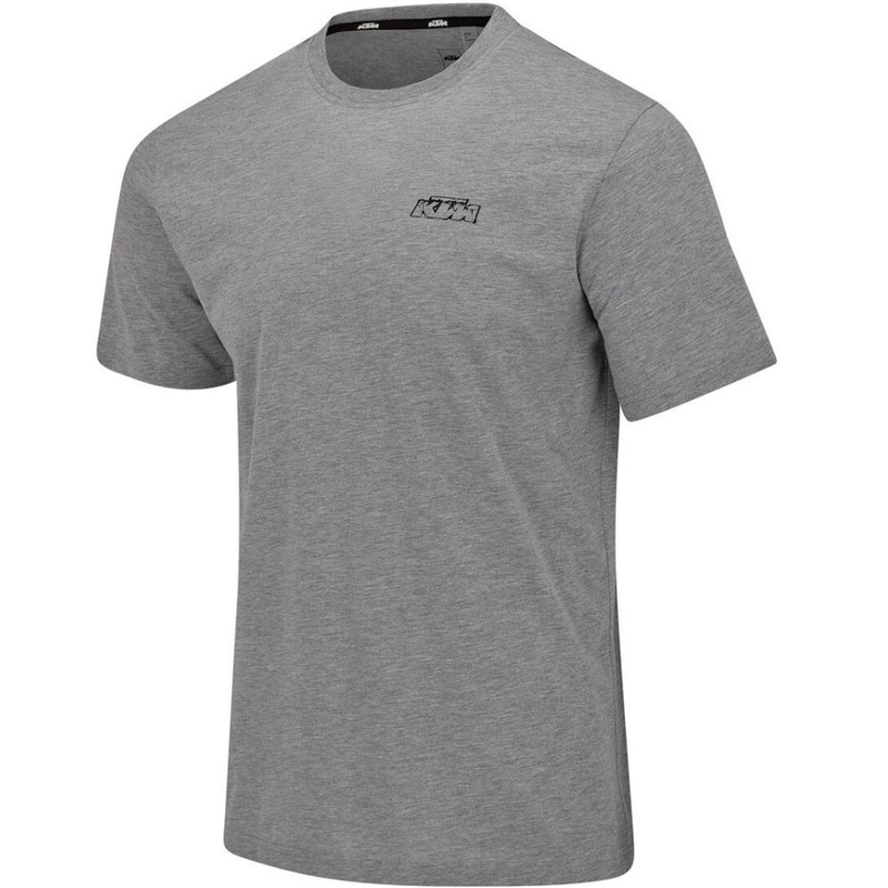 Tricou KTM Logo gri deschis melanj