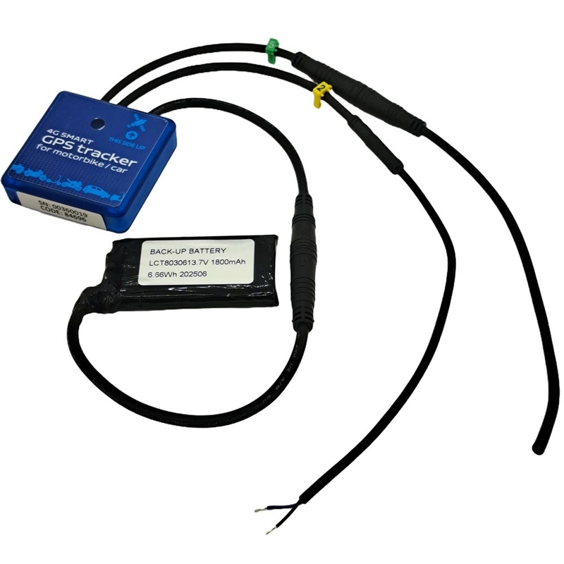 Localizator GPS și alarmă pentru motocicletă cu aplicația BIKEANGEL MOTO - Europe Extra