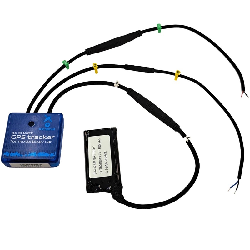 Localizator GPS și alarmă pentru motocicletă cu aplicația BIKEANGEL MOTO - Europe Plus