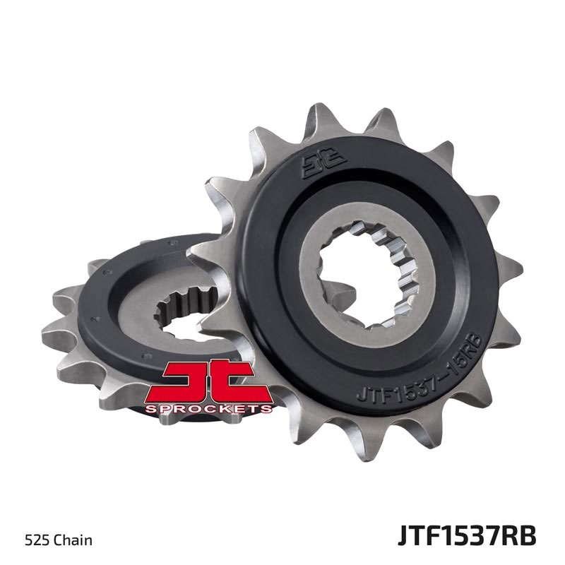 Pinion fata JT 16T, 525 rubber cushioned