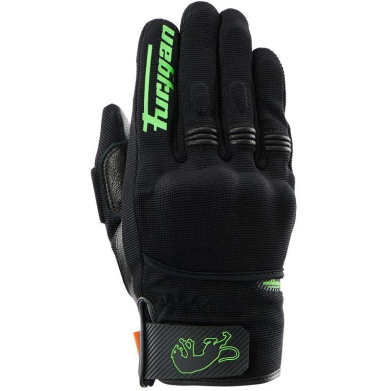 Mănuși motocicletă Furygan Jet D3O Evo negru-verde