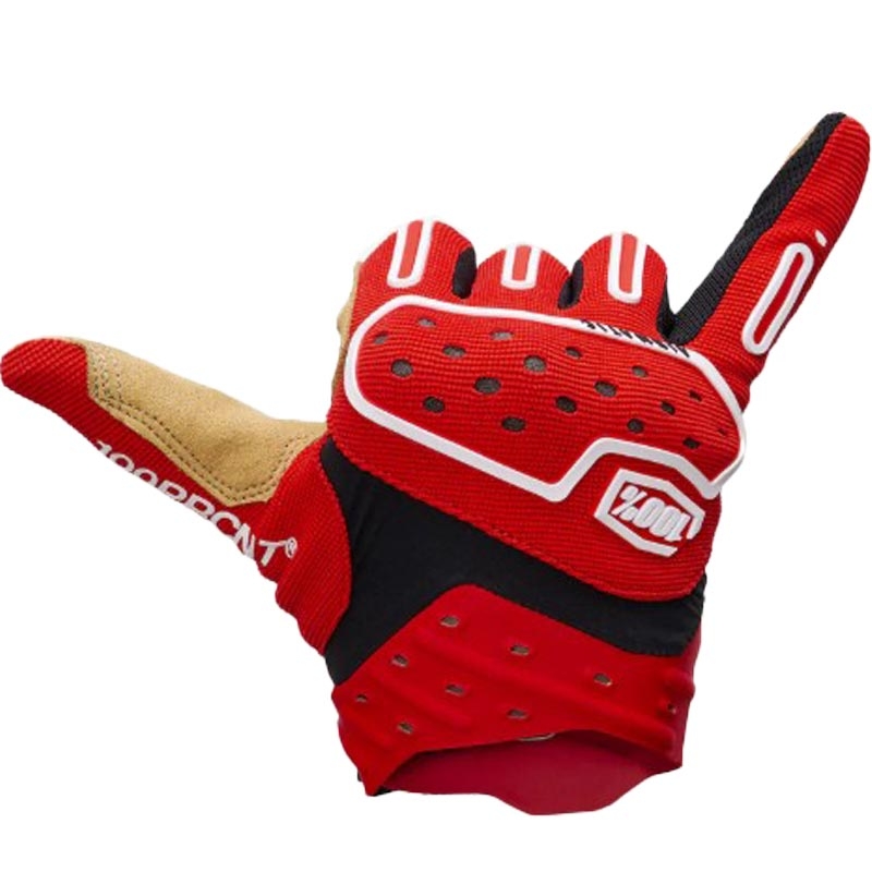 Mănuși motocross 100% Airmatic 2 roșu-negru