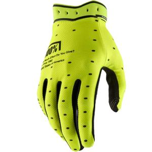 Mănuși motocross 100% Ridefit galben fluo