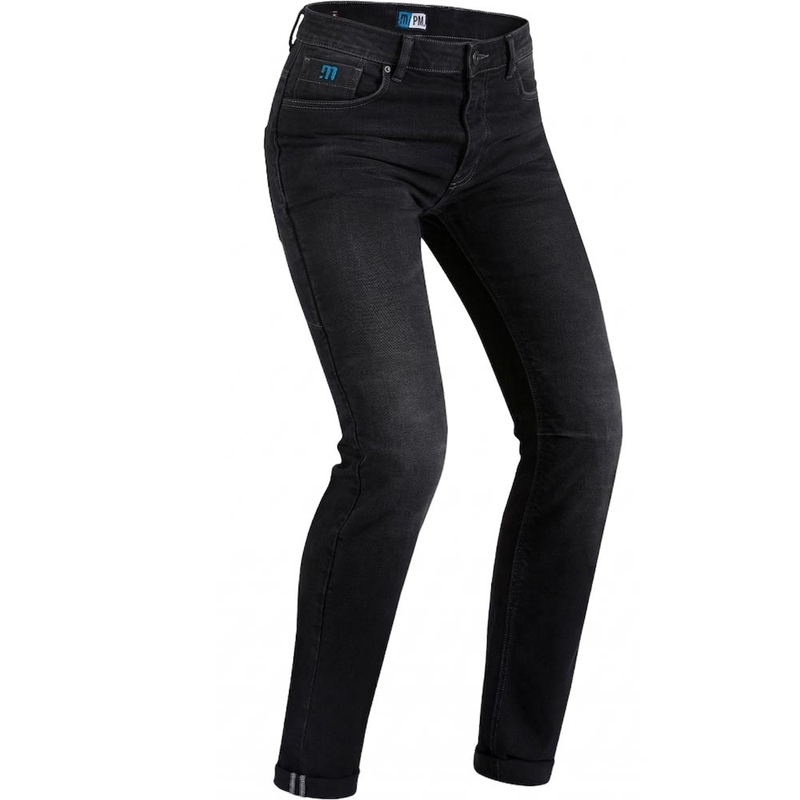 PMJ Caferacer Legend Negru Blugi de motocicletă PMJ Caferacer Legend Negri