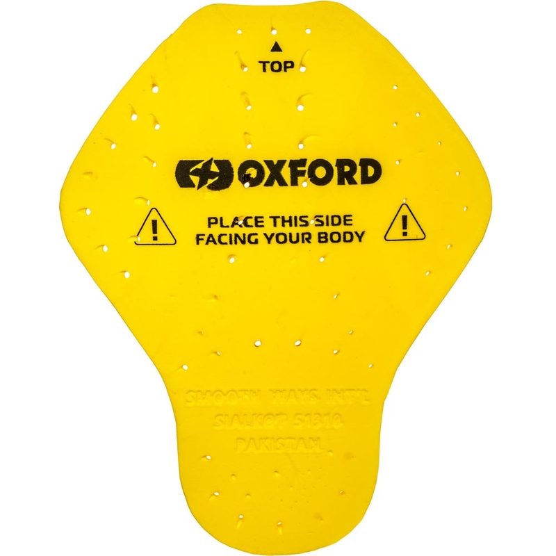 Protecție coloană vertebrală Oxford RB-Pi2 inserție certificare CE2 galbenă