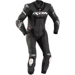 Costum de piele pentru motocicletă IXON Jackal negru