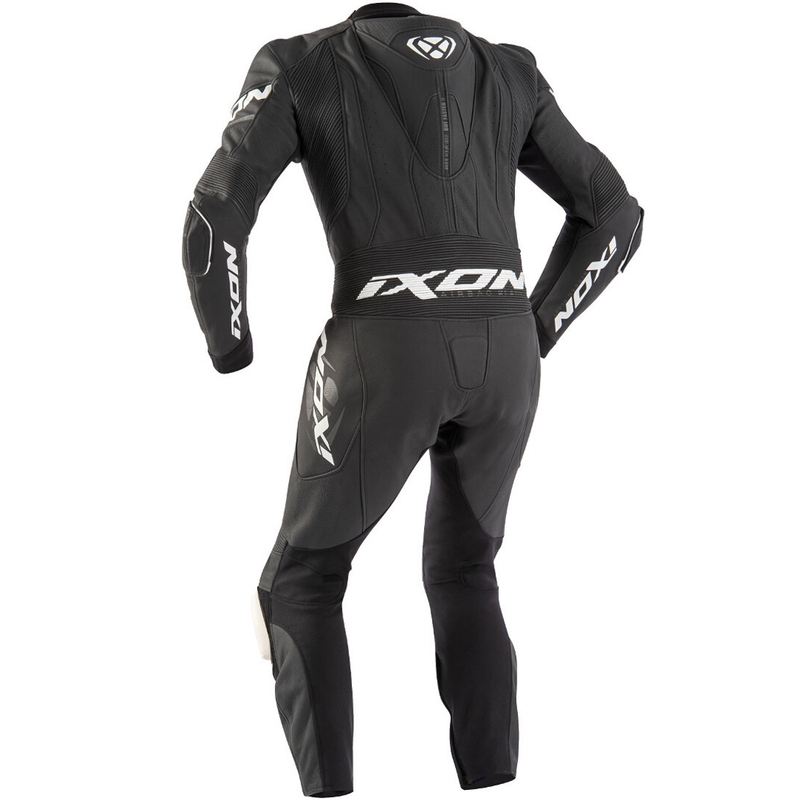 Costum de piele pentru motocicletă IXON Jackal negru