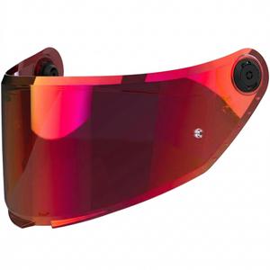 Vizieră iridium roșie MT-V-14B MAX VISION pentru căști de motocicletă MT Targo S, Revenge 2 S și Hummer S