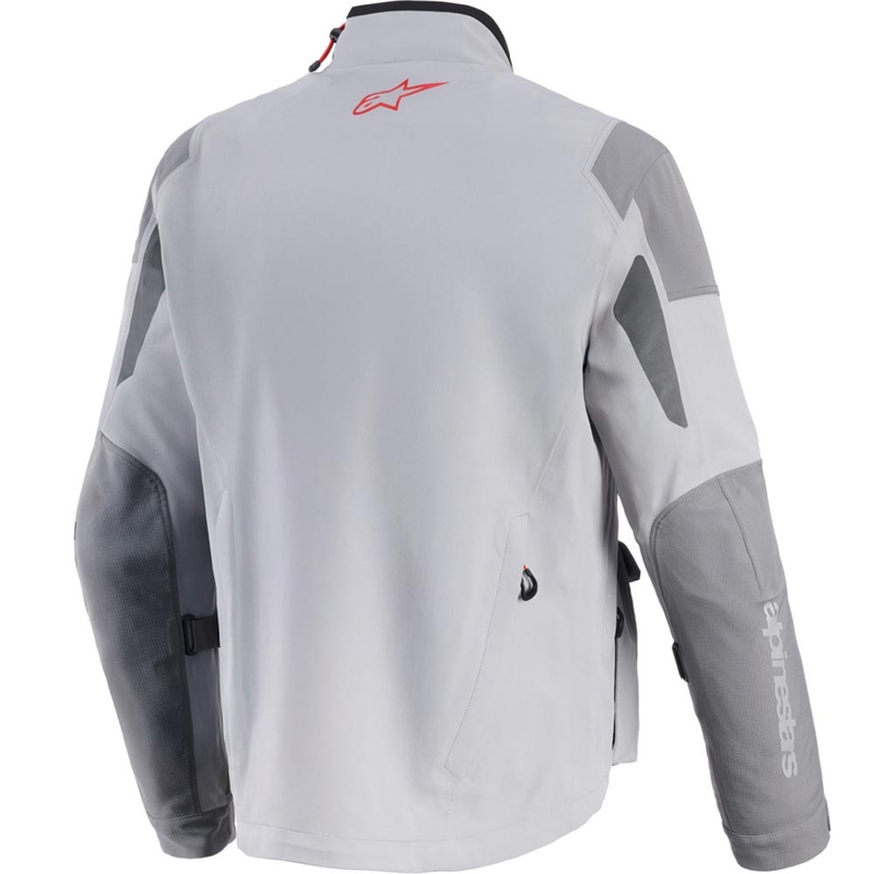 Geacă de motocicletă Alpinestars Maxdura Drystar XF gri deschis-gri închis