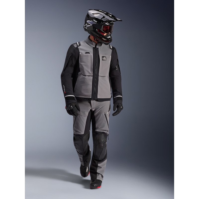 Jachetă Motocicletă Alpinestars Andes PRO Drystar XF Gri Închis-Negru