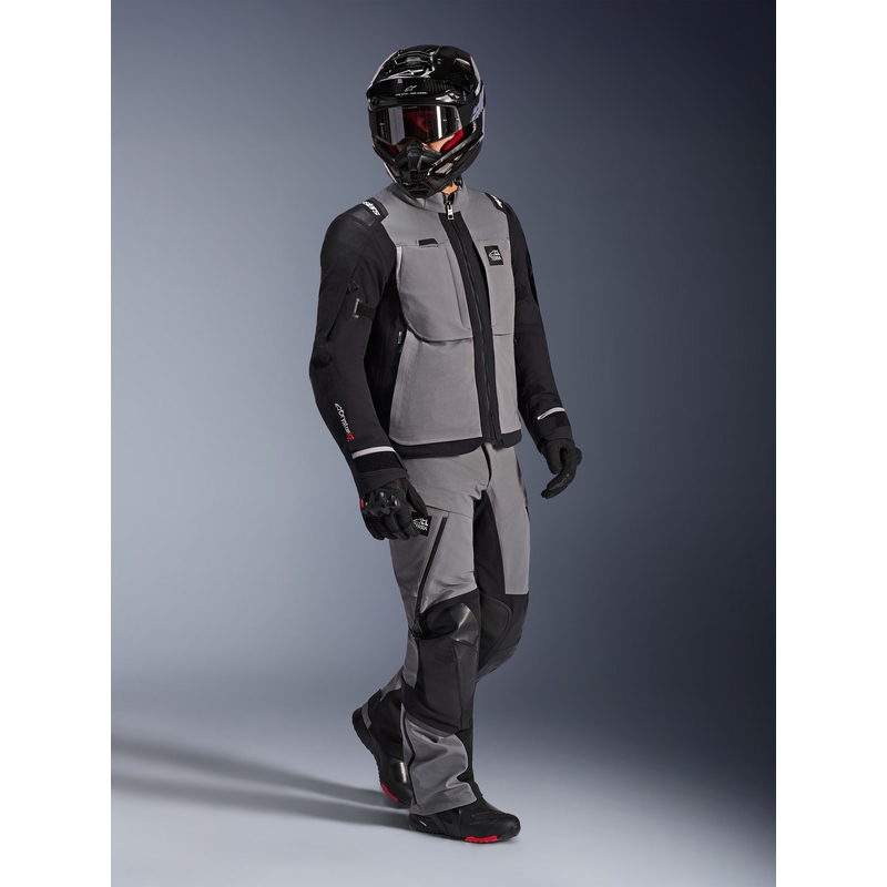 Jachetă Motocicletă Alpinestars Andes PRO Drystar XF Gri Închis-Negru