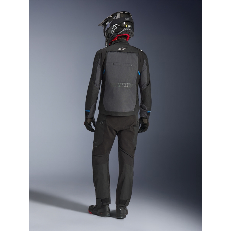 Geacă motocicletă Alpinestars Cusco Drystar negru-gri închis