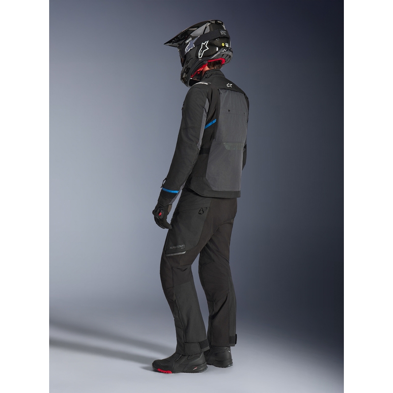Geacă motocicletă Alpinestars Cusco Drystar negru-gri închis