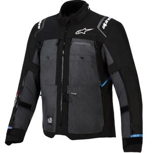 Geacă motocicletă Alpinestars Cusco Drystar negru-gri închis