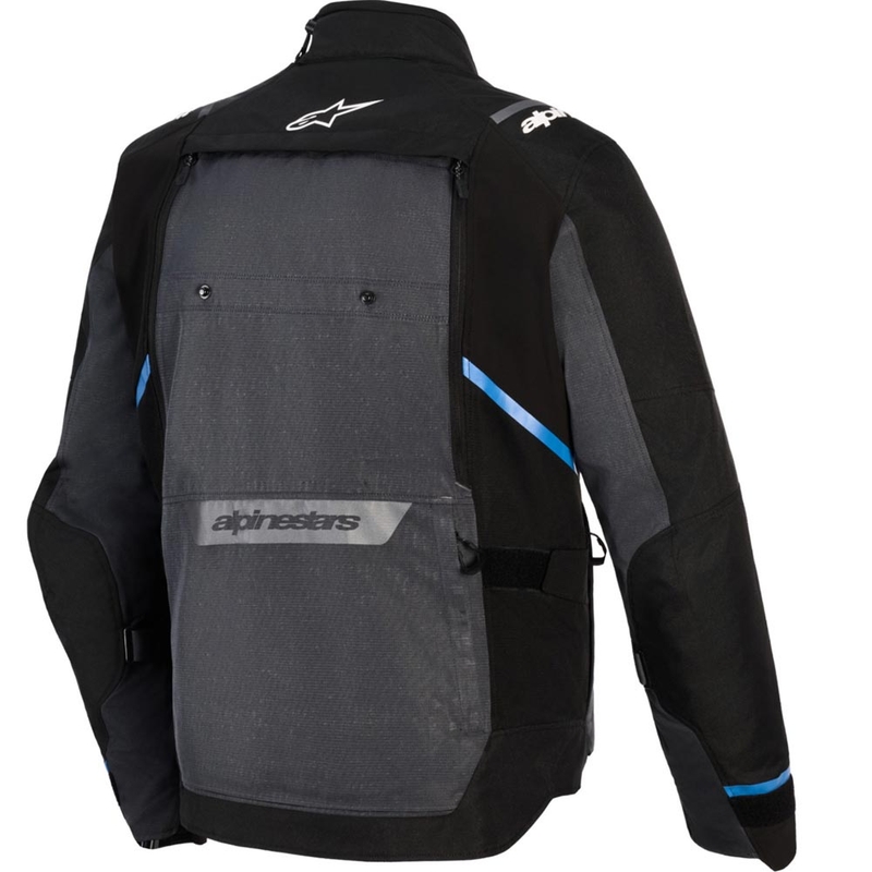 Geacă motocicletă Alpinestars Cusco Drystar negru-gri închis