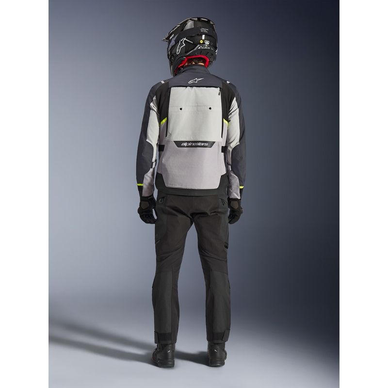 Geacă motocicletă Alpinestars Cusco Drystar gri deschis-albastru deschis-albastru închis