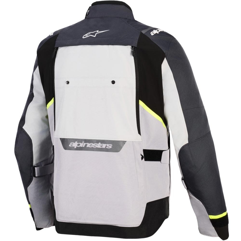 Geacă motocicletă Alpinestars Cusco Drystar gri deschis-albastru deschis-albastru închis