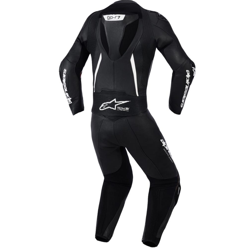Costum de motocicletă din piele Alpinestars Stella GP-R7 pentru femei, din două piese, negru
