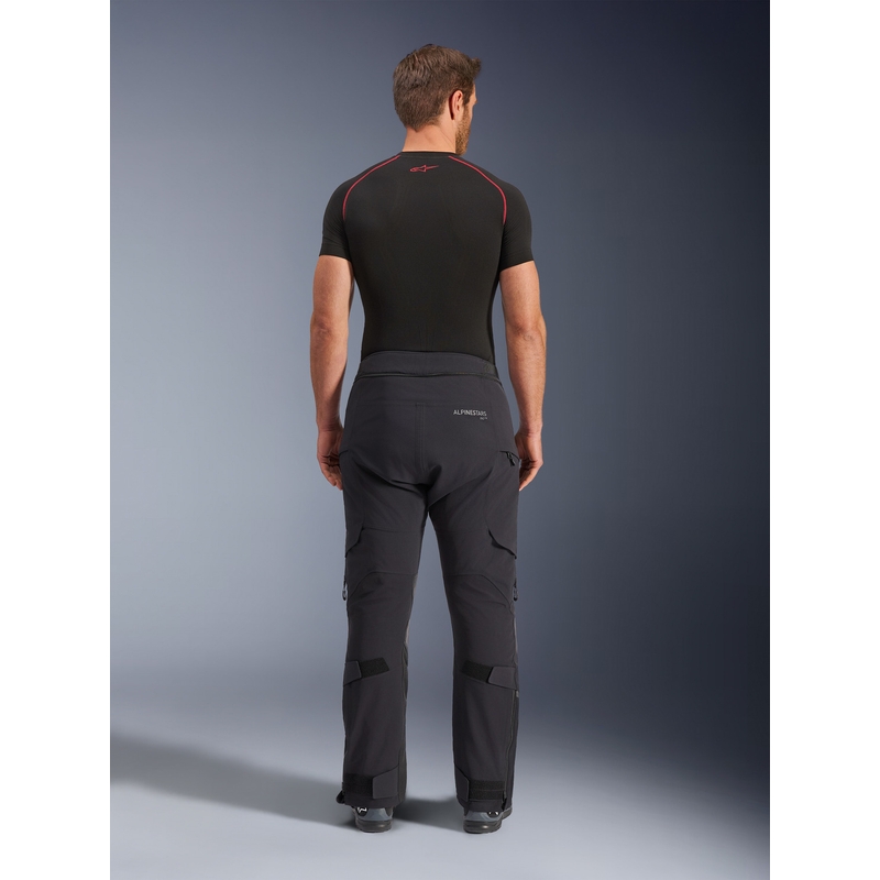 Pantaloni motocicletă Alpinestars Andes PRO Drystar XF negru-gri închis