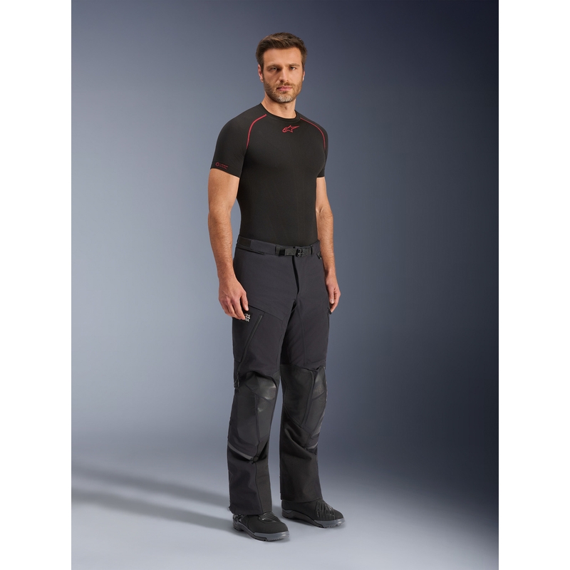 Pantaloni motocicletă Alpinestars Andes PRO Drystar XF negru-gri închis