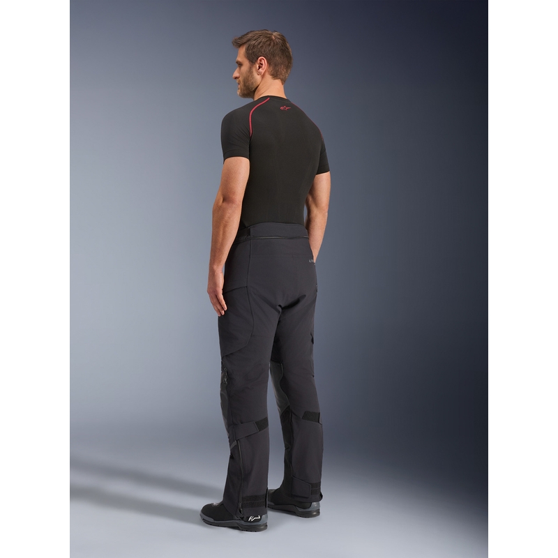 Pantaloni motocicletă Alpinestars Andes PRO Drystar XF negru-gri închis