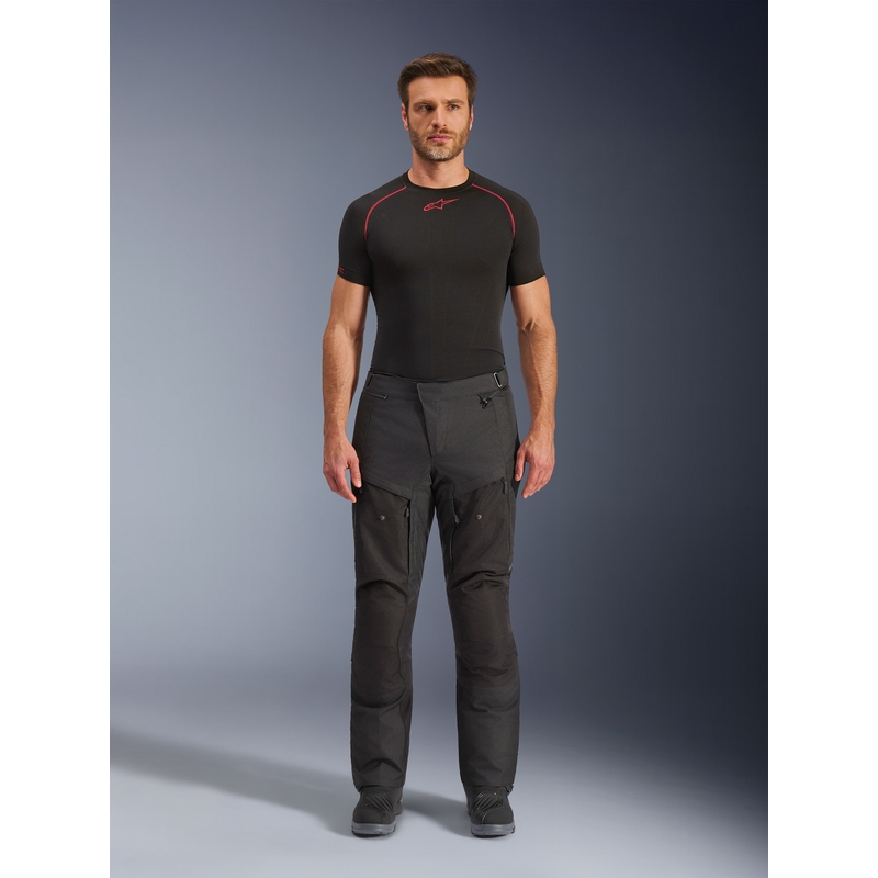 Pantaloni motocicletă Alpinestars Cusco Drystar negri