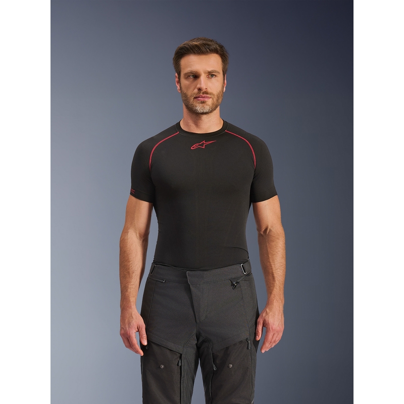 Pantaloni motocicletă Alpinestars Cusco Drystar negri
