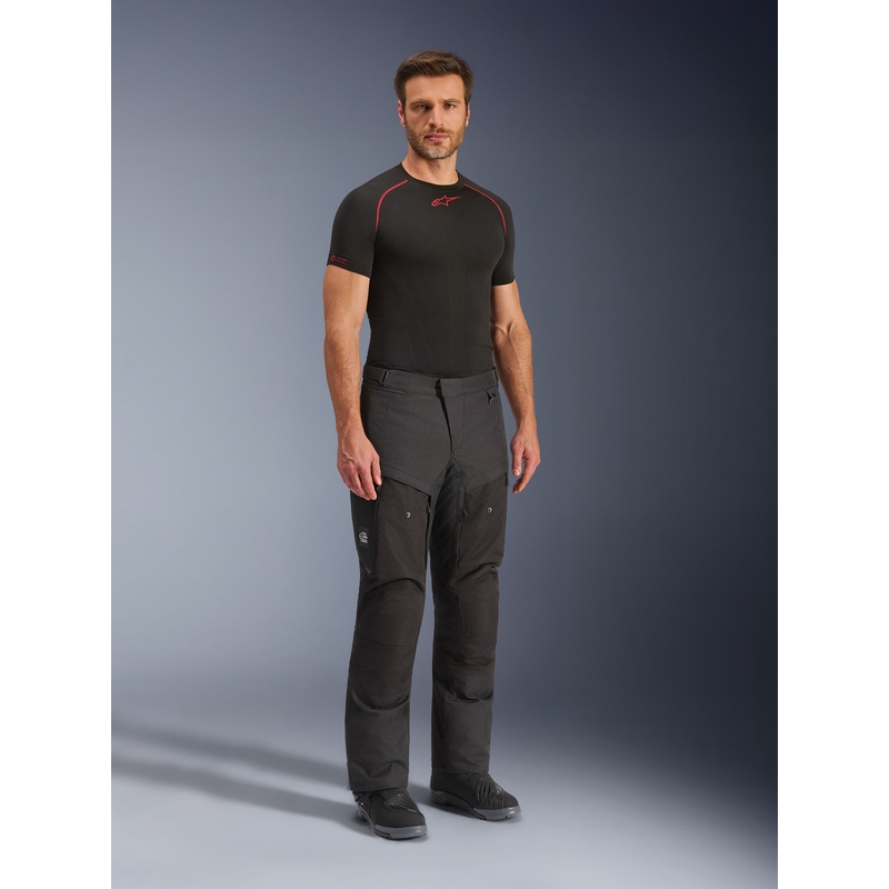 Pantaloni motocicletă Alpinestars Cusco Drystar negri