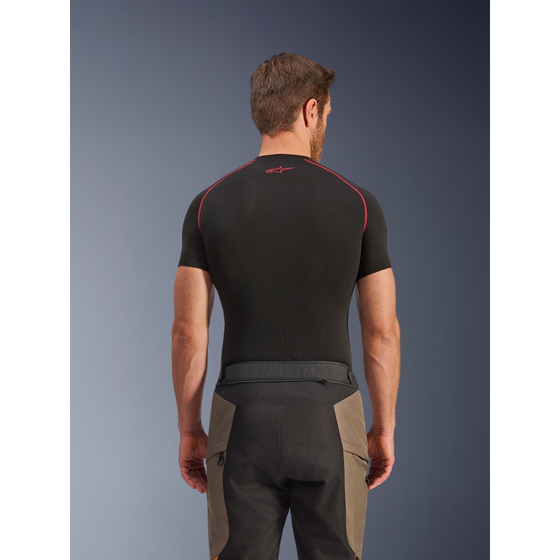 Pantaloni motocicletă Alpinestars Cusco Drystar maro-negru