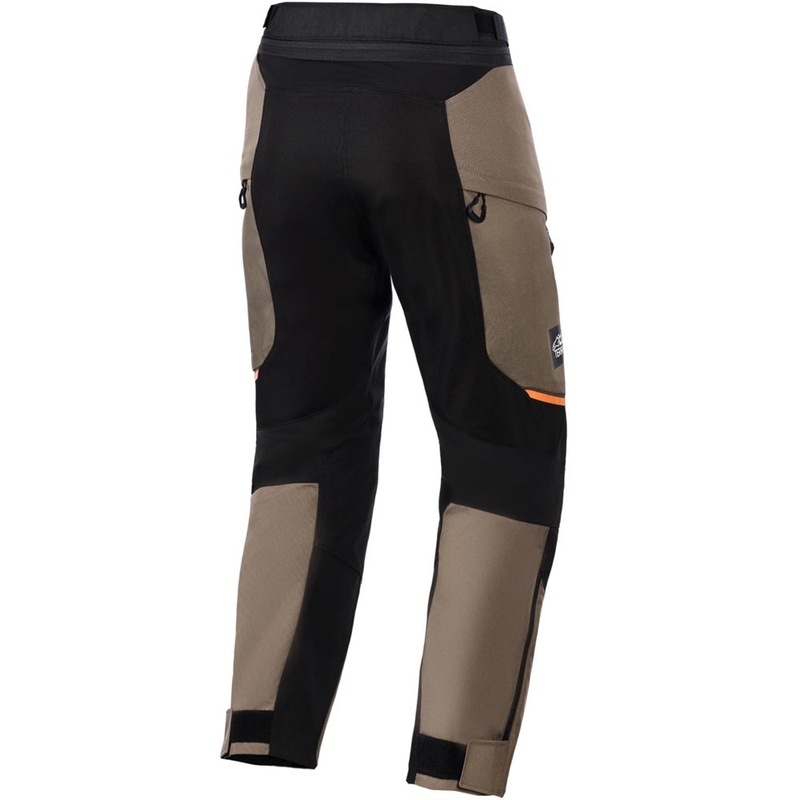 Pantaloni motocicletă Alpinestars Cusco Drystar maro-negru