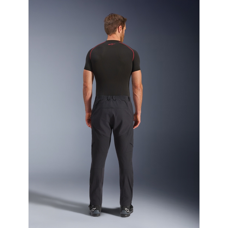 Pantaloni motocicletă Alpinestars Explore AST negri
