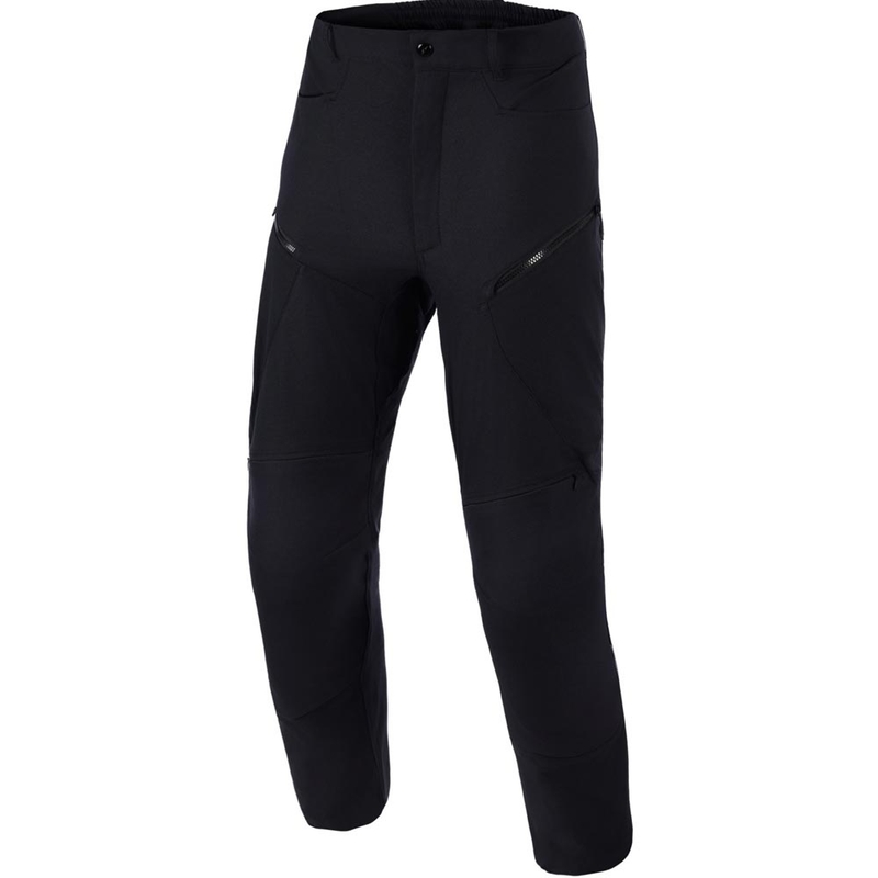 Pantaloni motocicletă Alpinestars Explore AST negri