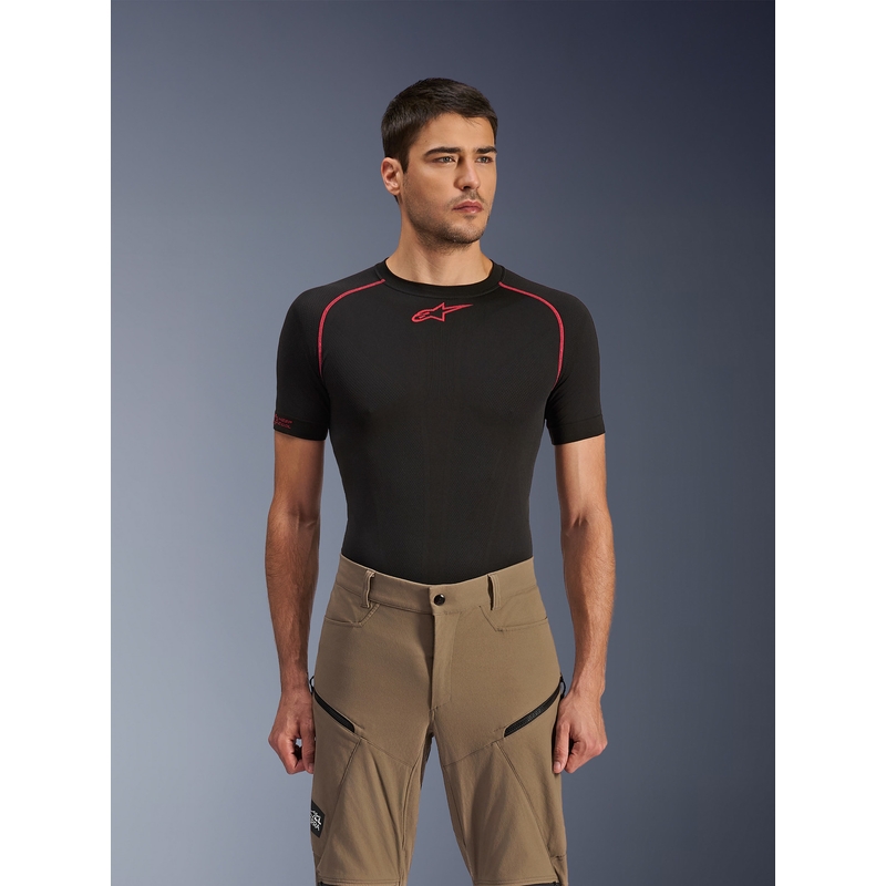 Pantaloni motocicletă Alpinestars Explore AST maro-negru