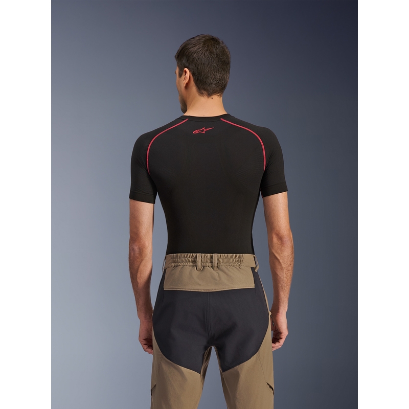 Pantaloni motocicletă Alpinestars Explore AST maro-negru