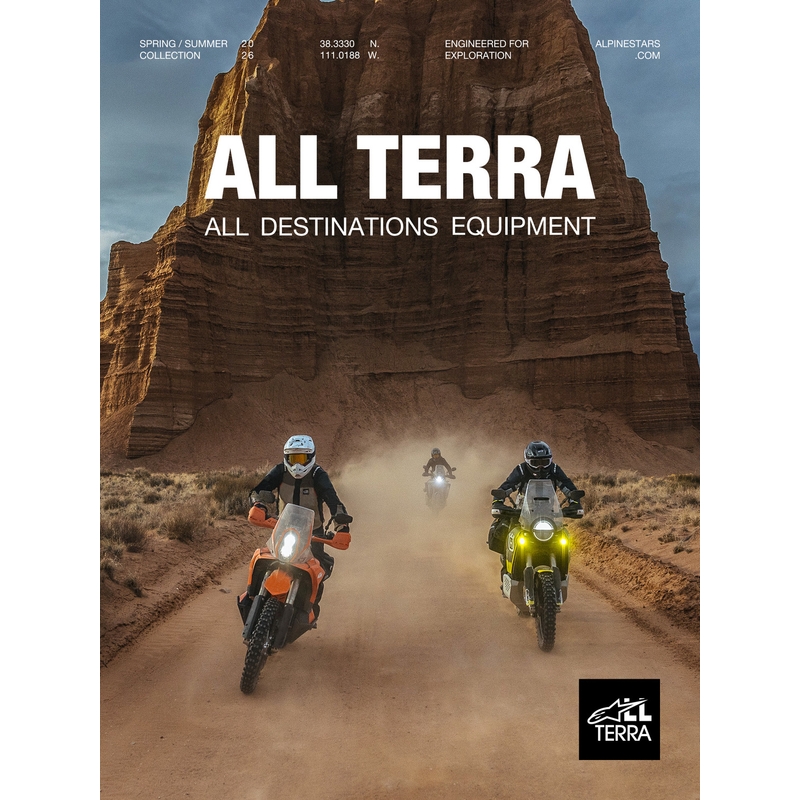 Pantaloni motocicletă Alpinestars Explore AST maro-negru