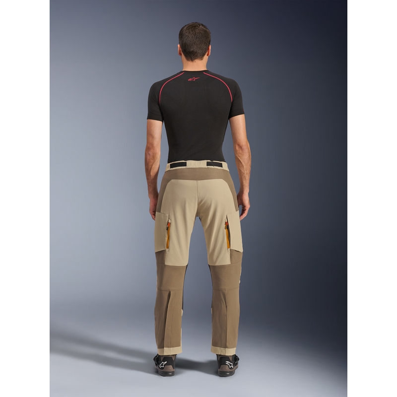 Pantaloni motocicletă Alpinestars Maxdura Dual maro deschis