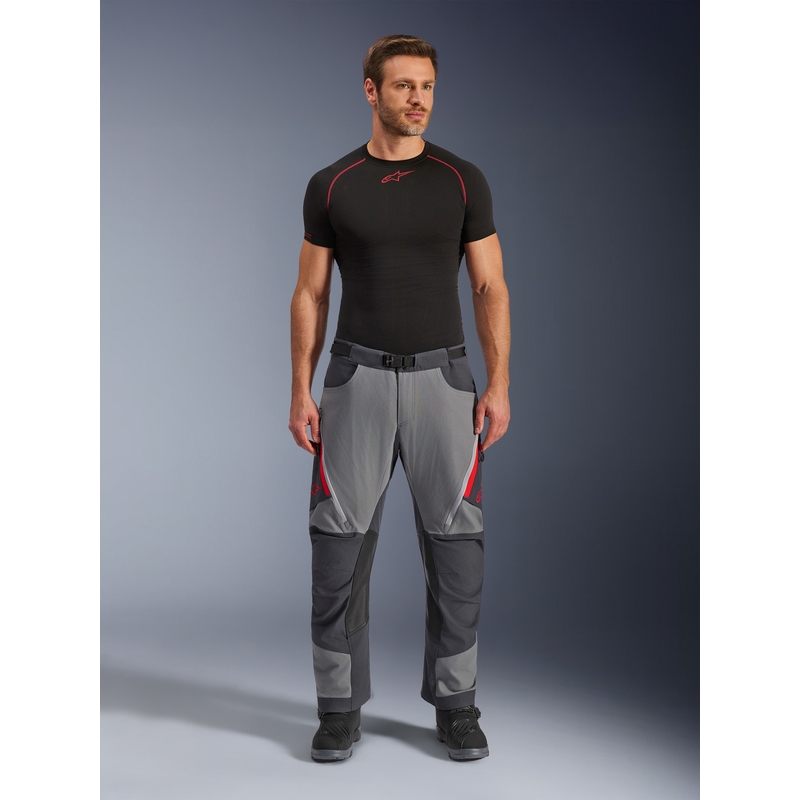 Pantaloni motocicletă Alpinestars Maxdura Dual gri-gri închis