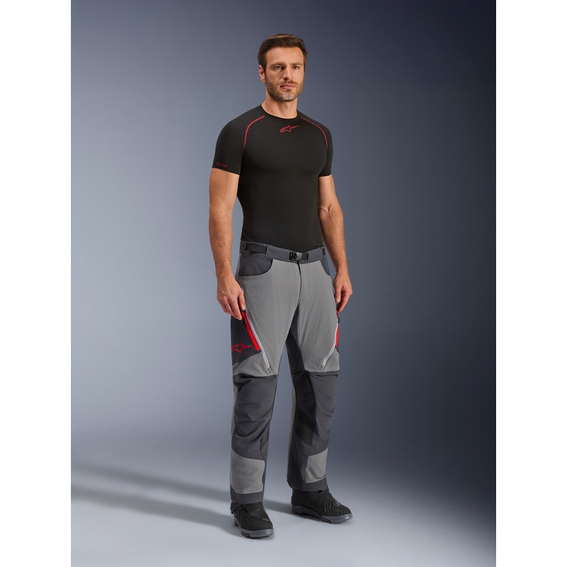 Pantaloni motocicletă Alpinestars Maxdura Dual gri-gri închis