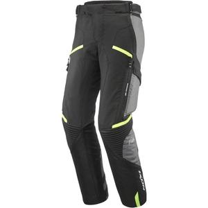 Pantaloni motocicletă IXON Midgard PT negru-gri-galben fluo