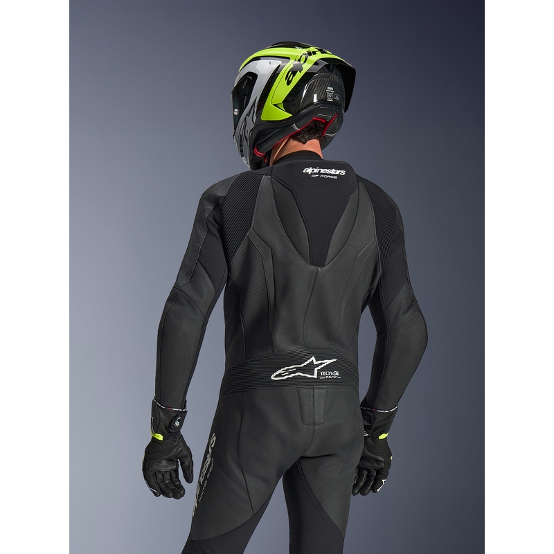 Costum de motocicletă Alpinestars GP FORCE V2 negru-alb