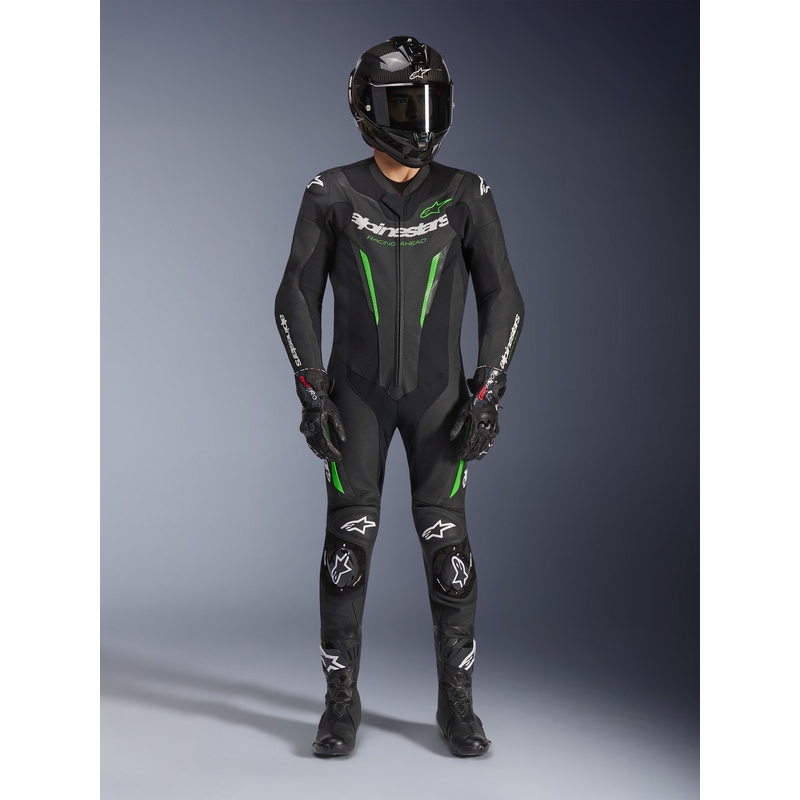 Costum de motocicletă Alpinestars GP FORCE V2 negru-verde