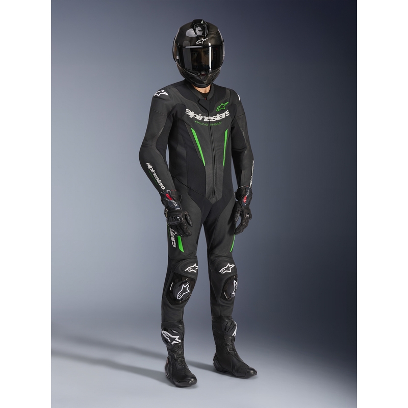 Costum de motocicletă Alpinestars GP FORCE V2 negru-verde