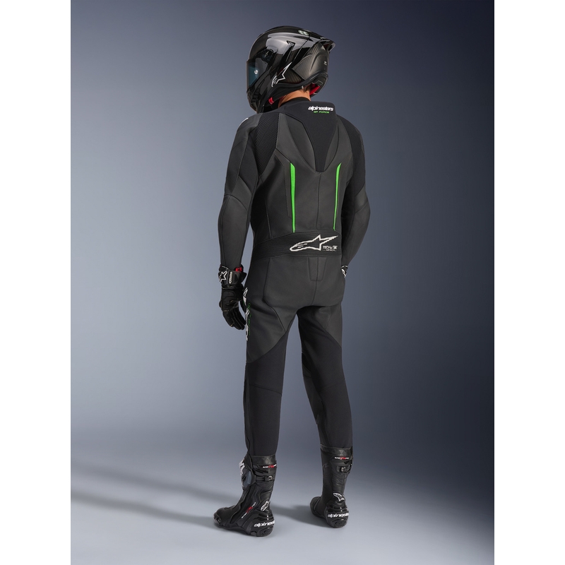 Costum de motocicletă Alpinestars GP FORCE V2 negru-verde