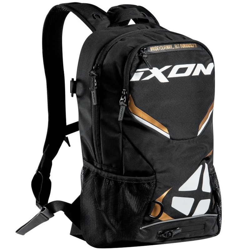 Rucsac motocicletă IXON R-Tension 23 negru-alb-auriu